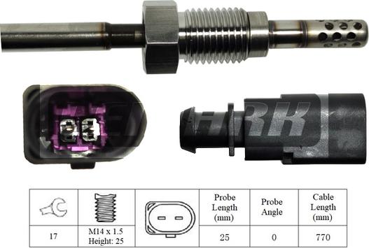 LEMARK LXT236 - Capteur, température des gaz cwaw.fr