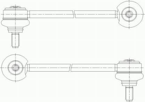 Lemförder 019 390 009 617 - Entretoise / tige, stabilisateur cwaw.fr