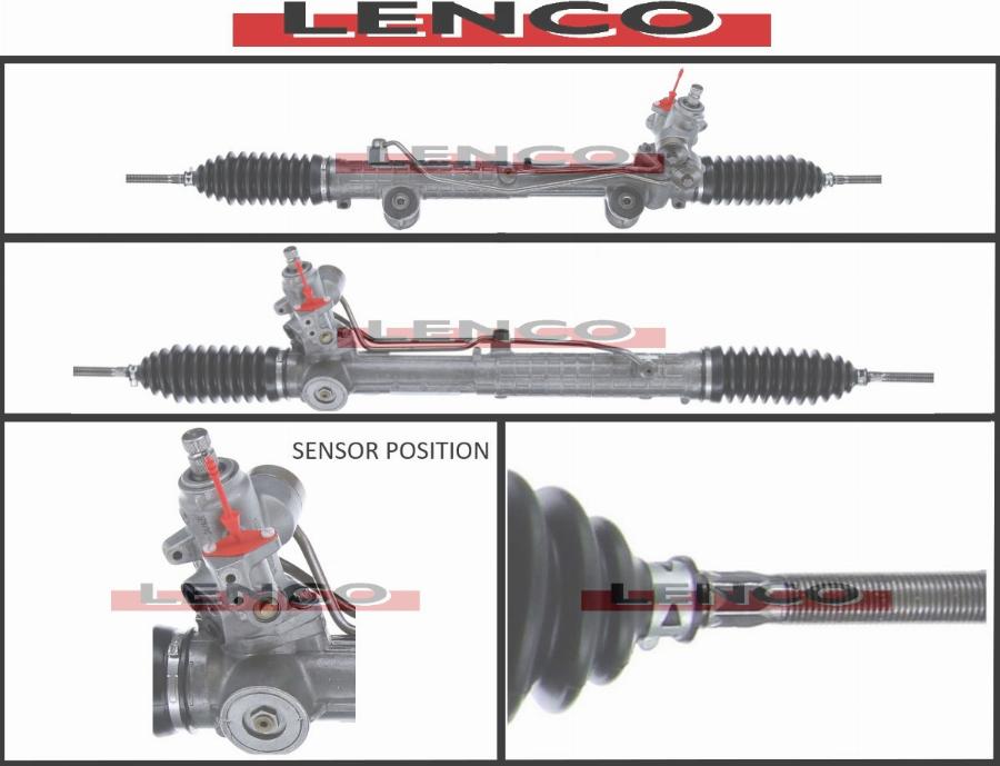 Lenco SGA991L - Crémaillière de direction cwaw.fr