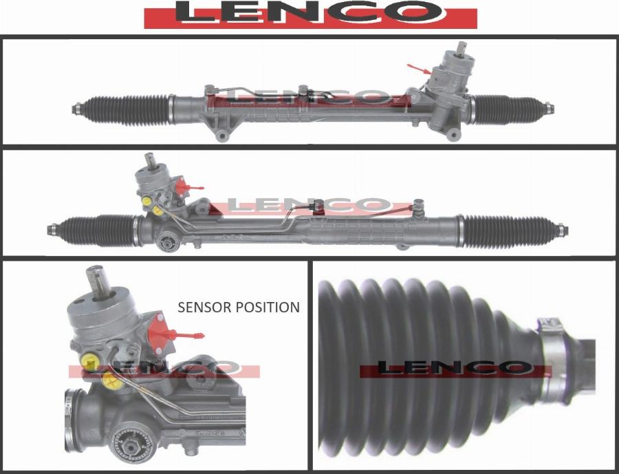 Lenco SGA910L - Crémaillière de direction cwaw.fr