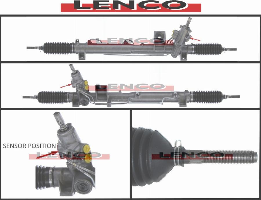 Lenco SGA921L - Crémaillière de direction cwaw.fr