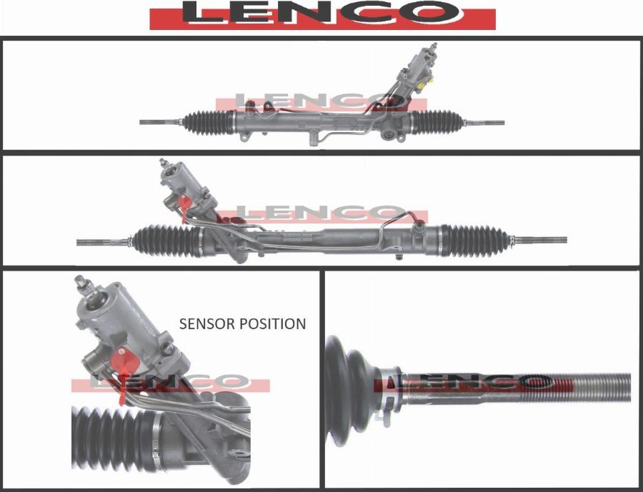 Lenco SGA927L - Crémaillière de direction cwaw.fr