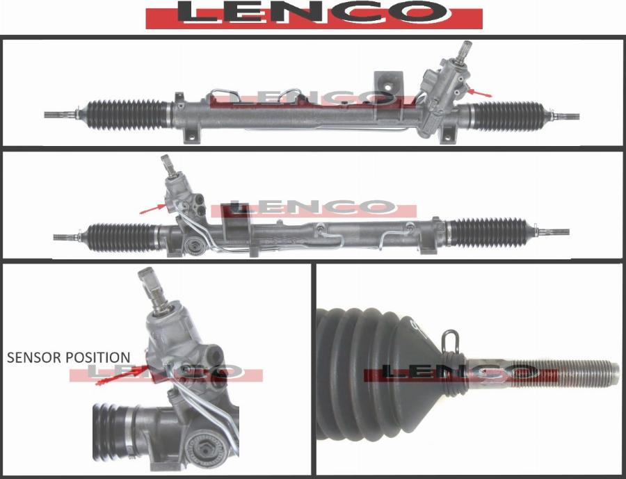 Lenco SGA977L - Crémaillière de direction cwaw.fr