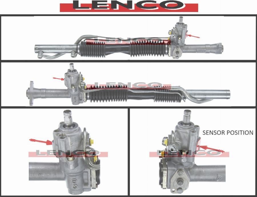 Lenco SGA527L - Crémaillière de direction cwaw.fr