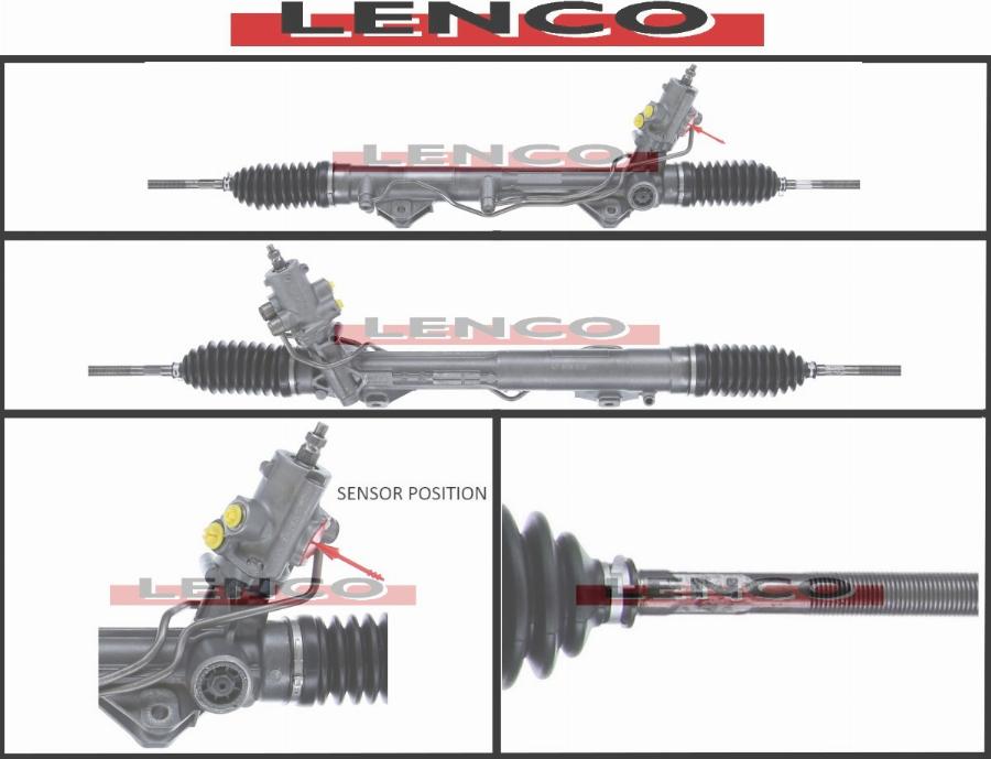 Lenco SGA640L - Crémaillière de direction cwaw.fr