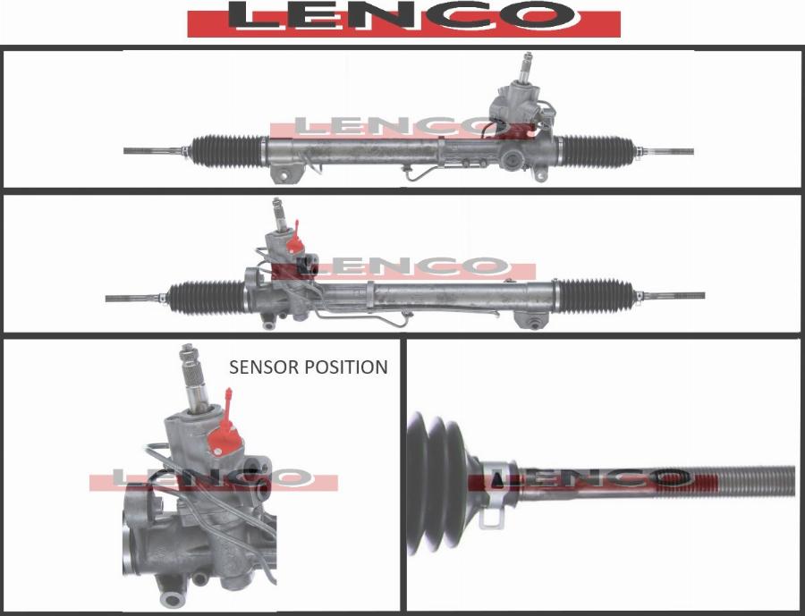 Lenco SGA1009L - Crémaillière de direction cwaw.fr