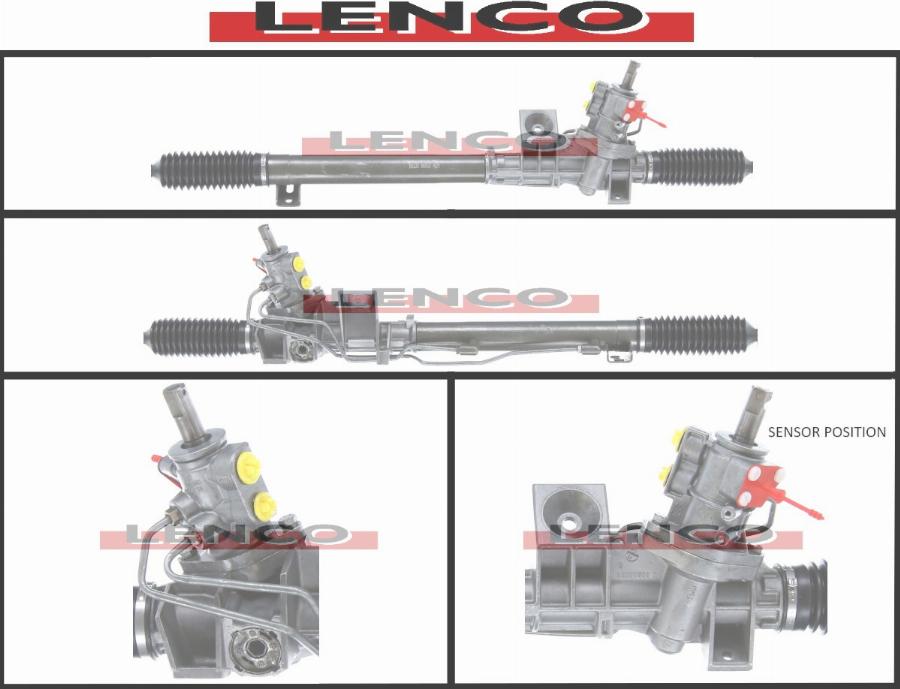 Lenco SGA853L - Crémaillière de direction cwaw.fr