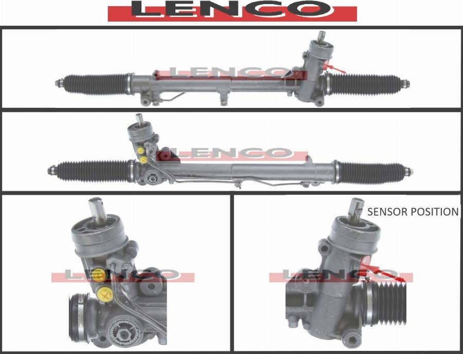 Lenco SGA852L - Crémaillière de direction cwaw.fr