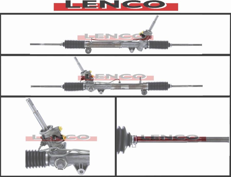 Lenco SGA804L - Crémaillière de direction cwaw.fr