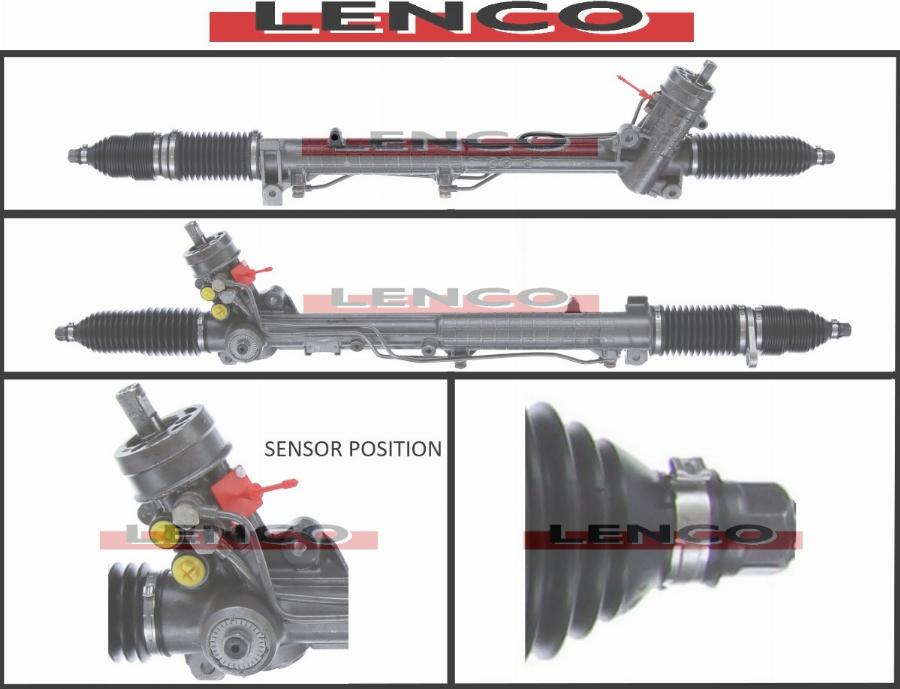 Lenco SGA811L - Crémaillière de direction cwaw.fr