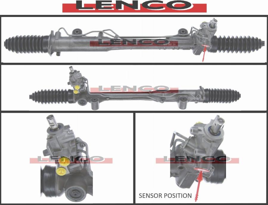 Lenco SGA885L - Crémaillière de direction cwaw.fr