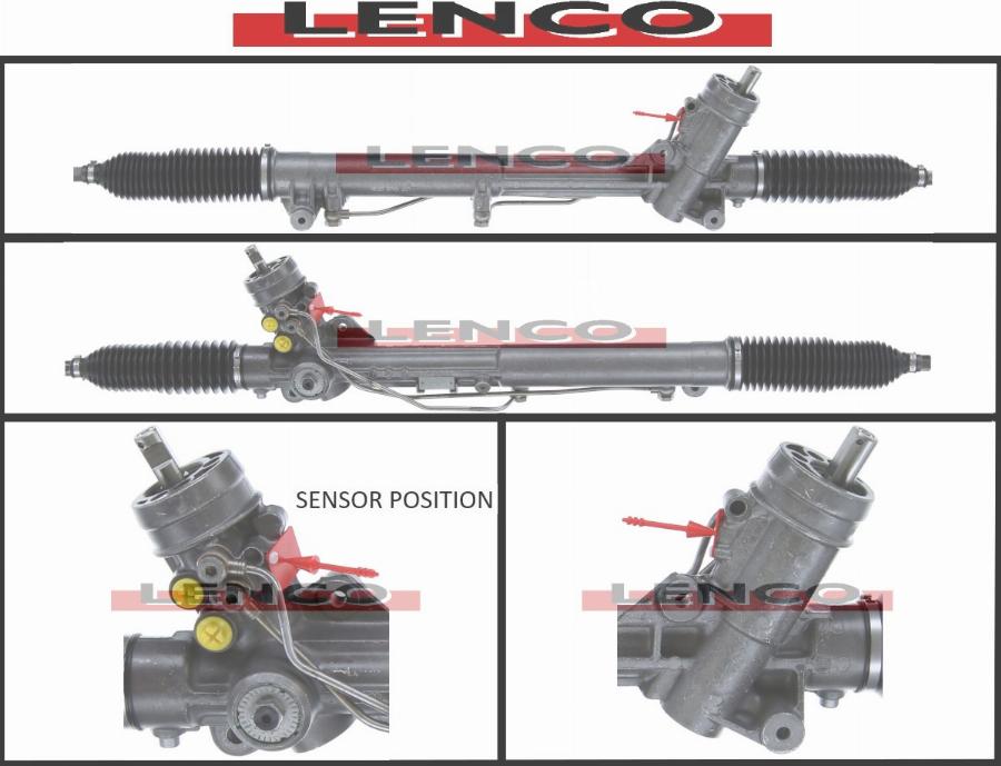 Lenco SGA749L - Crémaillière de direction cwaw.fr