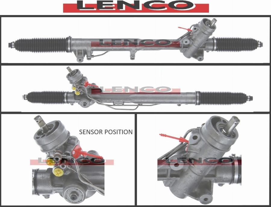 Lenco SGA740L - Crémaillière de direction cwaw.fr