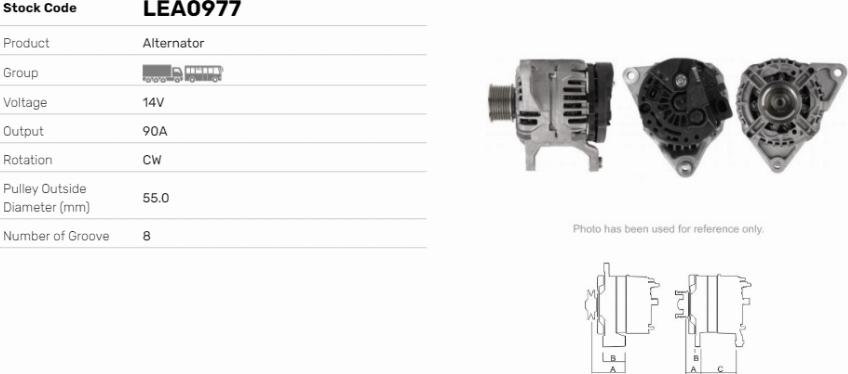 LE Part LEA0977 - Alternateur cwaw.fr