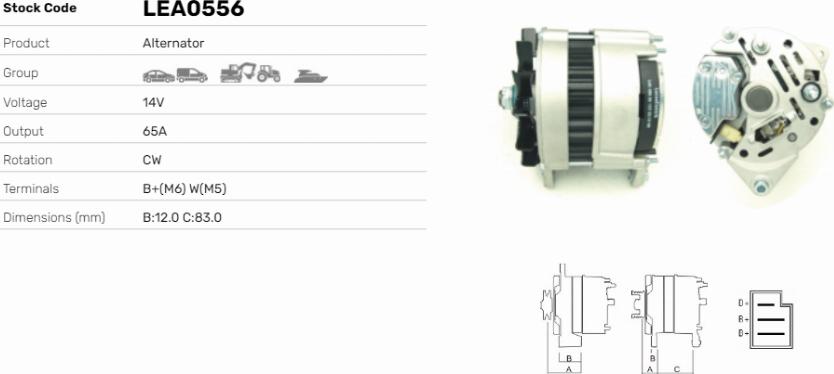 LE Part LEA0556 - Alternateur cwaw.fr