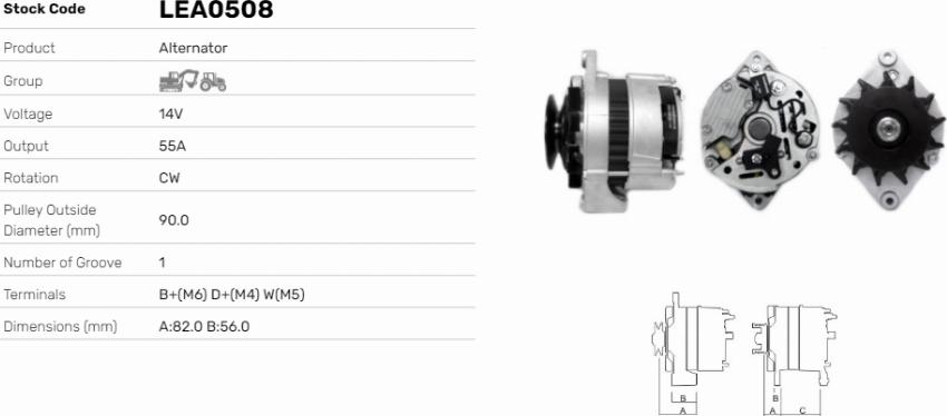LE Part LEA0508 - Alternateur cwaw.fr