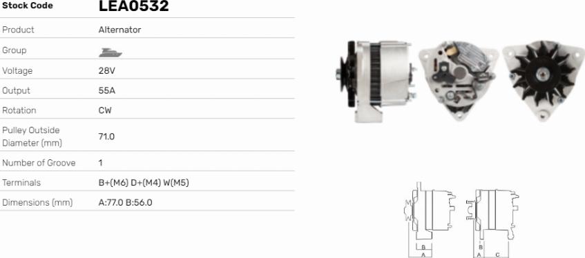 LE Part LEA0532 - Alternateur cwaw.fr