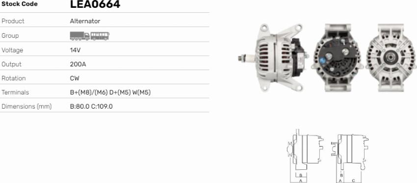 LE Part LEA0664 - Alternateur cwaw.fr