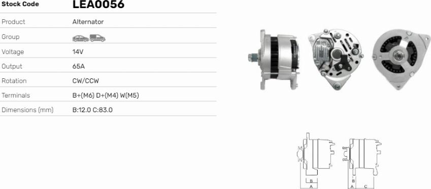 LE Part LEA0056 - Alternateur cwaw.fr