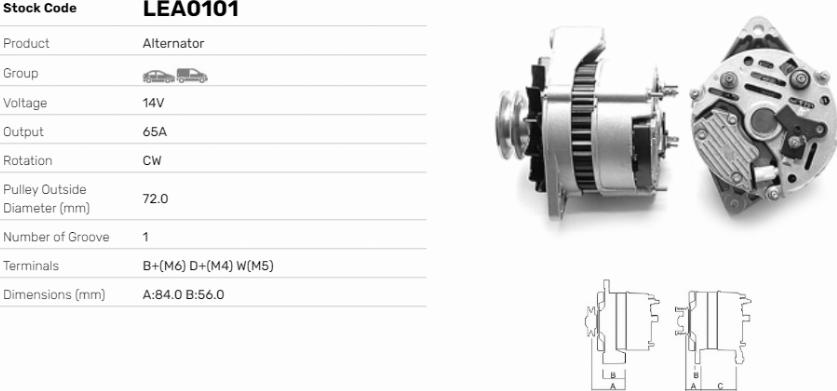 LE Part LEA0101 - Alternateur cwaw.fr