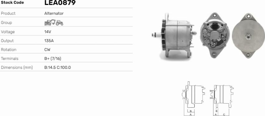 LE Part LEA0879 - Alternateur cwaw.fr
