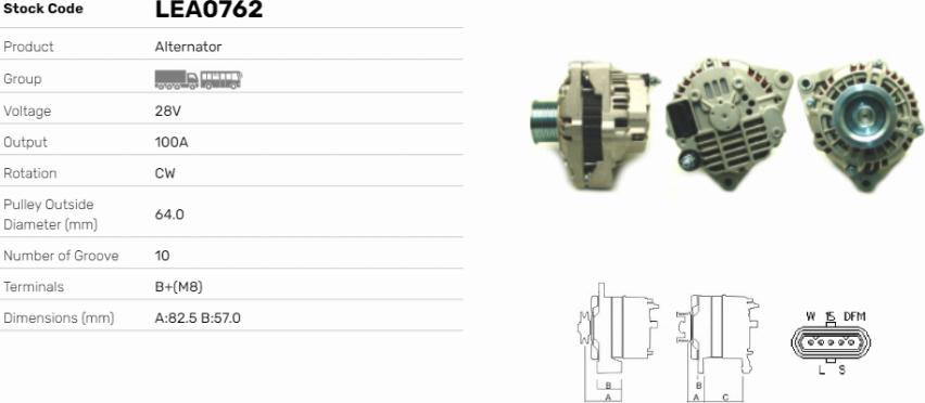 LE Part LEA0762 - Alternateur cwaw.fr