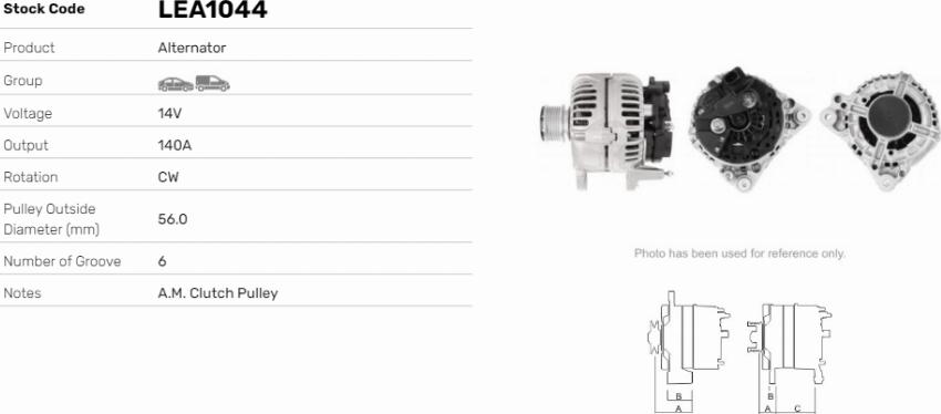 LE Part LEA1044 - Alternateur cwaw.fr