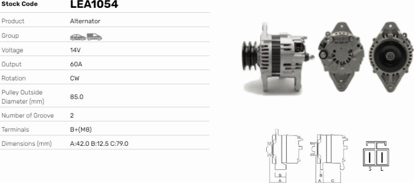 LE Part LEA1054 - Alternateur cwaw.fr