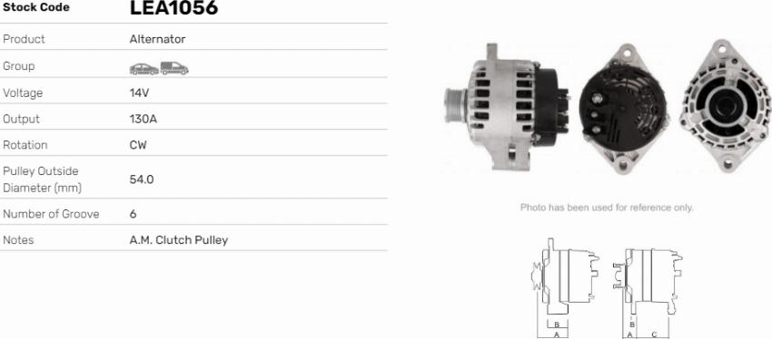 LE Part LEA1056 - Alternateur cwaw.fr