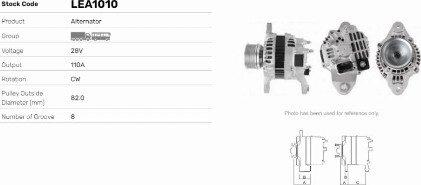 LE Part LEA1010 - Alternateur cwaw.fr