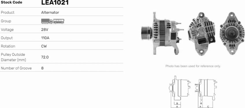 LE Part LEA1021 - Alternateur cwaw.fr