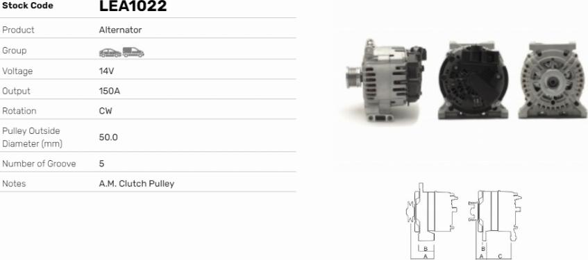 LE Part LEA1022 - Alternateur cwaw.fr