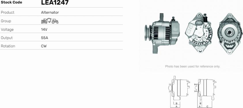 LE Part LEA1247 - Alternateur cwaw.fr