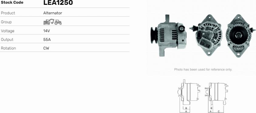 LE Part LEA1250 - Alternateur cwaw.fr