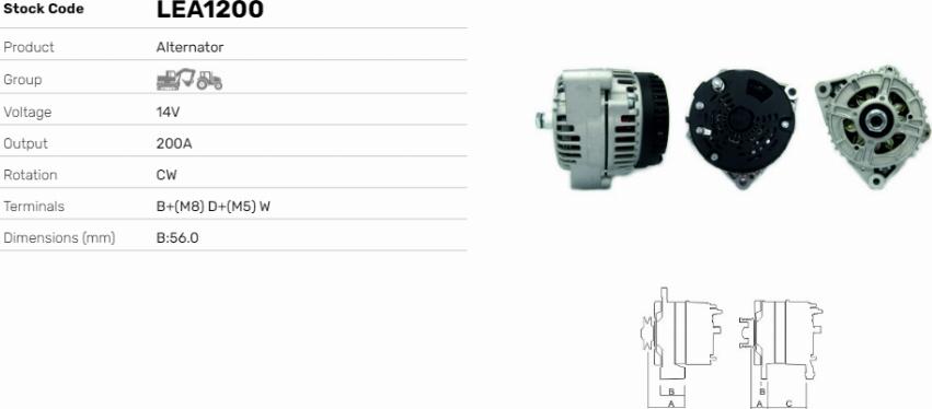 LE Part LEA1200 - Alternateur cwaw.fr