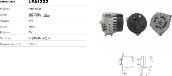 LE Part LEA1202 - Alternateur cwaw.fr