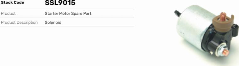 LE Part SSL9015 - Contacteur, démarreur cwaw.fr