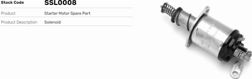 LE Part SSL0008 - Contacteur, démarreur cwaw.fr