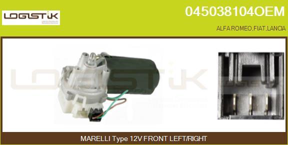 LGK 045038104OEM - Moteur d'essuie-glace cwaw.fr