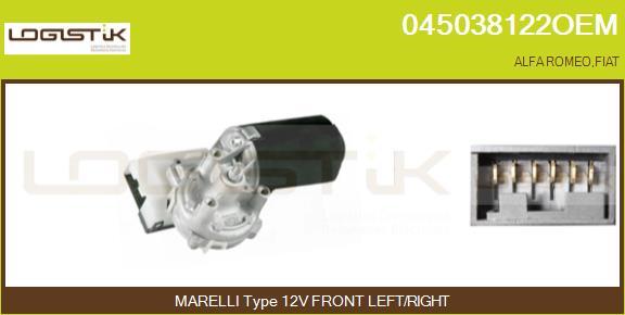 LGK 045038122OEM - Moteur d'essuie-glace cwaw.fr