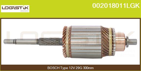 LGK 002018011LGK - Induit, démarreur cwaw.fr