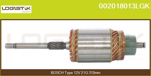 LGK 002018013LGK - Induit, démarreur cwaw.fr