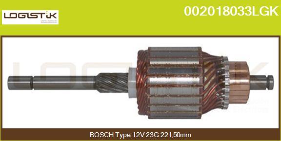 LGK 002018033LGK - Induit, démarreur cwaw.fr