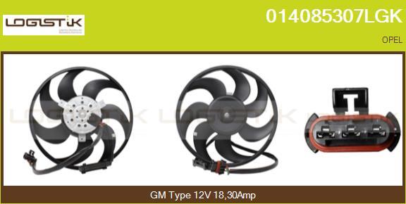 LGK 014085307LGK - Ventilateur, refroidissement du moteur cwaw.fr