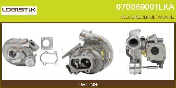 LGK 070069001LKA - Turbocompresseur, suralimentation cwaw.fr