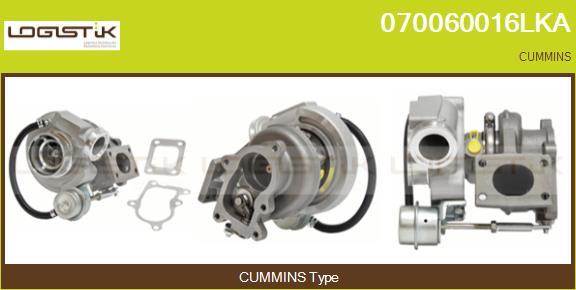 LGK 070060016LKA - Turbocompresseur, suralimentation cwaw.fr