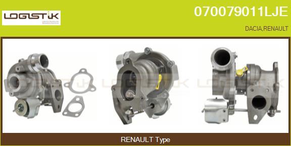 LGK 070079011LJE - Turbocompresseur, suralimentation cwaw.fr