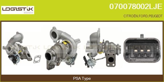 LGK 070078002LJE - Turbocompresseur, suralimentation cwaw.fr