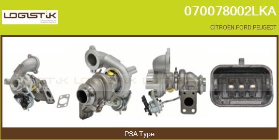 LGK 070078002LKA - Turbocompresseur, suralimentation cwaw.fr