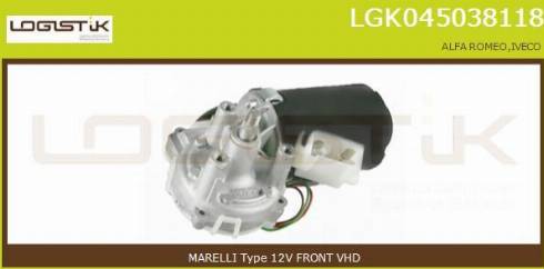 LGK LGK045038118 - Moteur d'essuie-glace cwaw.fr